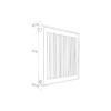 Royal Thermo VENTIL COMPACT Радиатор панельный VC21-500-2000 RAL9016 фото 4 — Умный климат - Красноярск