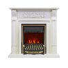 Каминокомплект Royal Flame Venice - Фактурный белый с очагом Aspen Gold фото 1 — Умный климат - Красноярск