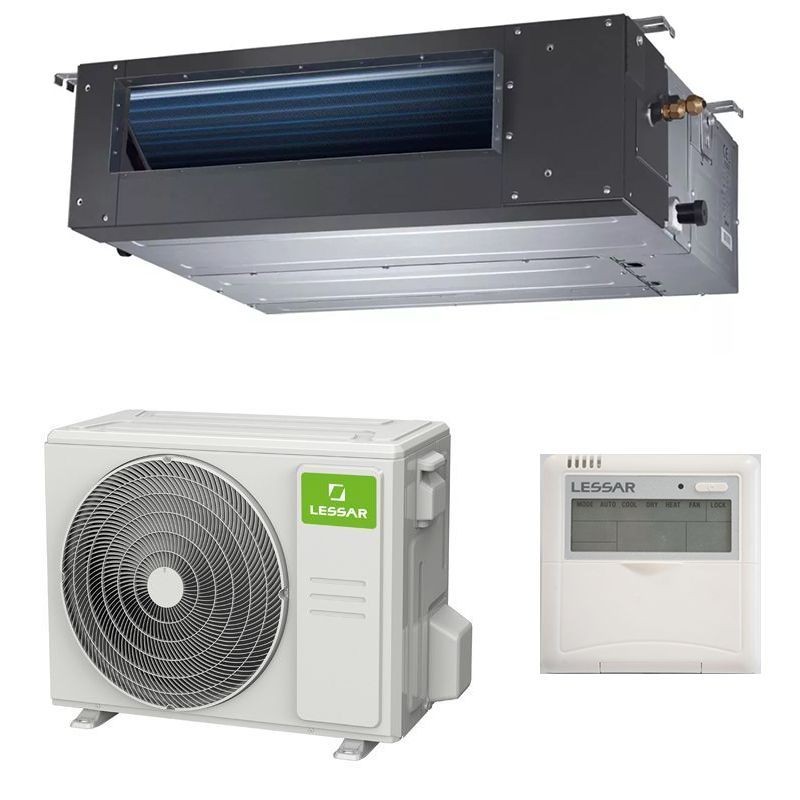 Lessar LS-HE36DVA4/LU-HE36UVA4 канальная инверторная сплит-система фото 1 &mdash; Умный климат - Красноярск