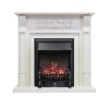 Каминокомплект Royal Flame Venice - Фактурный белый с очагом Fobos FX Black фото 1 — Умный климат - Красноярск