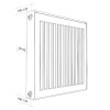 Royal Thermo COMPACT Радиатор панельный C21-500-600 RAL9016 фото 3 — Умный климат - Красноярск