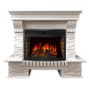 Каминокомплект Royal Flame Pierre Luxe Белый / Сланец белый с очагом Dioramic 25 LED FX фото 1 — Умный климат - Красноярск
