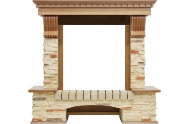 Портал Royal Flame Pierre Luxe под классический очаг сланец/дуб &mdash; Умный климат - Красноярск
