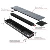 Royal Thermo atrium-110/200/900-DG-U-LB внутрипольный конвектор фото 3 — Умный климат - Красноярск
