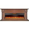 Каминокомплект Royal Flame Edinburg 60 - Орех с очагом Vision 60 LED фото 1 — Умный климат - Красноярск