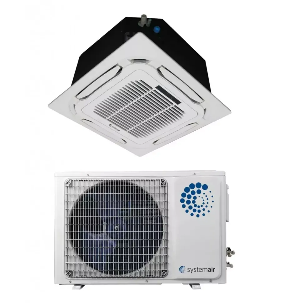 Systemair Sysplit Cassette C 18 EVO HP Q кассетный кондиционер инверторный фото 1 — Умный климат - Красноярск