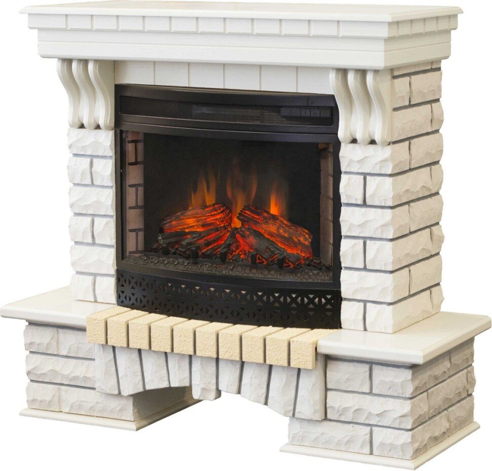 Камин электрический RealFlame Country 25 WT с FireField 25 SIR фото 1 — Умный климат - Красноярск