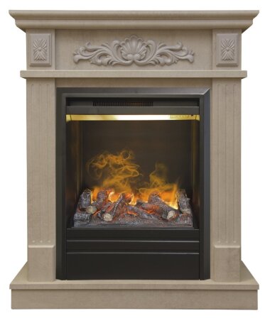 Камин электрический RealFlame Adelaida WT с Olympic 3D — Умный климат - Красноярск