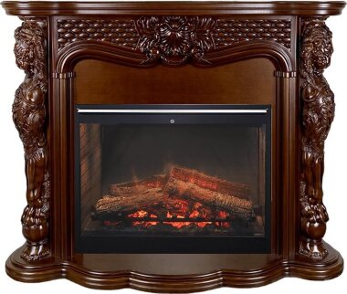 Каминокомплект Dimplex Castle - Темный дуб с очагом Symphony 30'' DF3020-INT &mdash; Умный климат - Красноярск