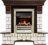 Каминокомплект Dimplex Pierre Luxe - Темный дуб / Белый с очагом Cavendish фото 1 — Умный климат - Красноярск