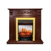Каминокомплект Royal Flame Sorrento угловой - Орех с очагом Fobos FX M Brass фото 1 — Умный климат - Красноярск