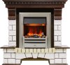 Каминокомплект Dimplex Pierre Luxe - Темный дуб / Белый с очагом Chesford фото 1 — Умный климат - Красноярск