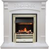 Каминокомплект Dimplex Sorrento угловой - Белый дуб с очагом Cavendish фото 1 — Умный климат - Красноярск