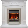Каминокомплект Dimplex Sorrento угловой - Белый дуб с очагом Chesford фото 1 — Умный климат - Красноярск