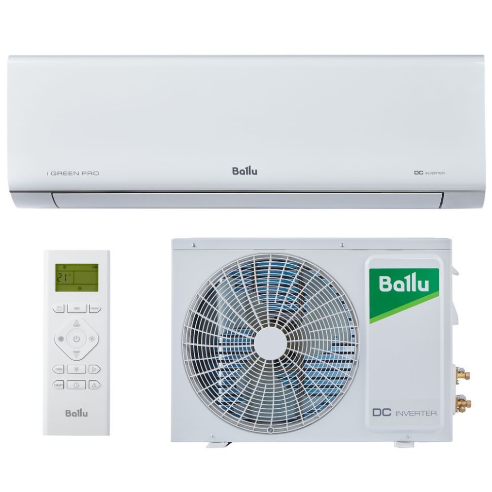 Ballu BSAGI-07HN8 iGreen Pro DC инверторная сплит-система фото 1 — Умный климат - Красноярск