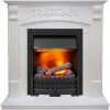 Каминокомплект Dimplex Sorrento угловой - Белый дуб с очагом Danville Black FB2 фото 1 — Умный климат - Красноярск