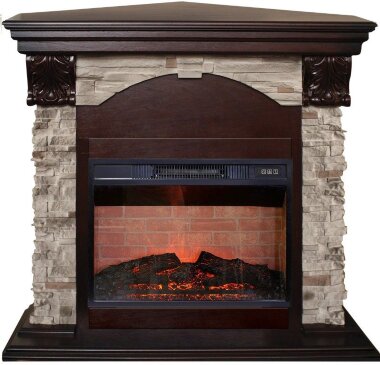 Камин электрический RealFlame Dublin Rock Corner 24 AO с Irvine 24 — Умный климат - Красноярск