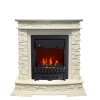 Каминокомплект Royal Flame Luzern - Слоновая кость с очагом Aspen Black фото 1 — Умный климат - Красноярск
