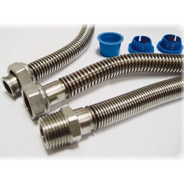 Volcano Гибкая подводка для воды L 0.4 м, 1 1/4", гайка-гайка &mdash; Умный климат - Красноярск