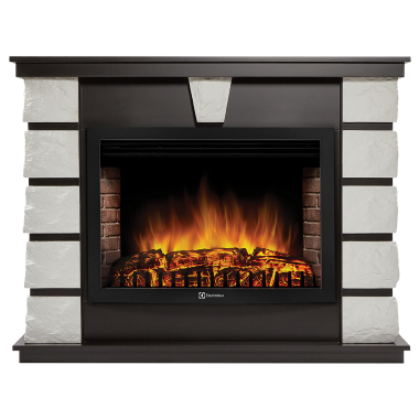 Портал Firelight Excalibur 30 песчаник белый, шпон венге — Умный климат - Красноярск