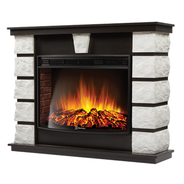 Портал Firelight Excalibur 30 песчаник белый, шпон венге — Умный климат - Красноярск