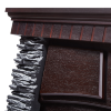 Портал Firelight Porto 30 сланец чёрный, шпон венге фото 5 — Умный климат - Красноярск
