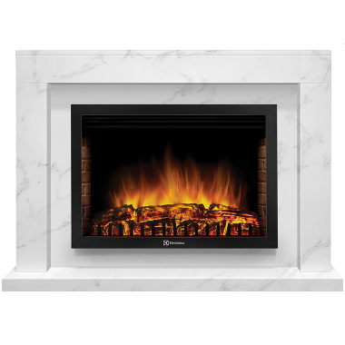 Портал Firelight Simple 25 белый мрамор — Умный климат - Красноярск