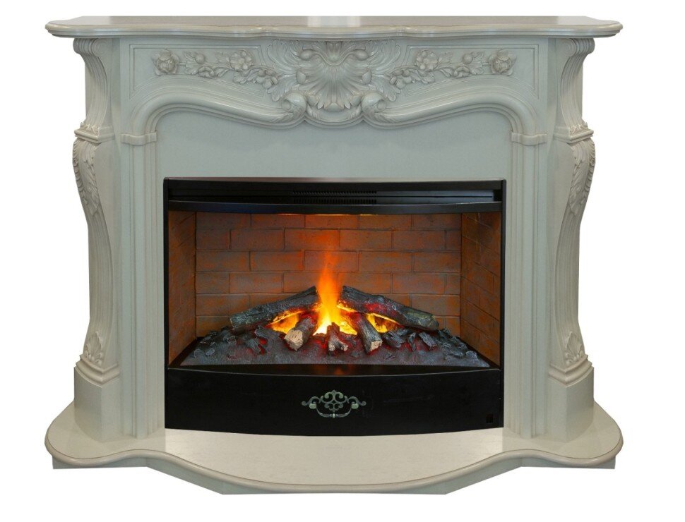 Камин электрический RealFlame Ellada 33 WTс FireStar 33 3D 2 фото 1 — Умный климат - Красноярск