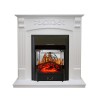 Каминокомплект Royal Flame Sorrento угловой - Белый дуб с очагом Majestic FX M Black фото 1 — Умный климат - Красноярск
