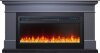 Каминокомплект Royal Flame California Graphite - Серый графит (Высота 850 мм) с очагом Vision 42 LED фото 1 — Умный климат - Красноярск