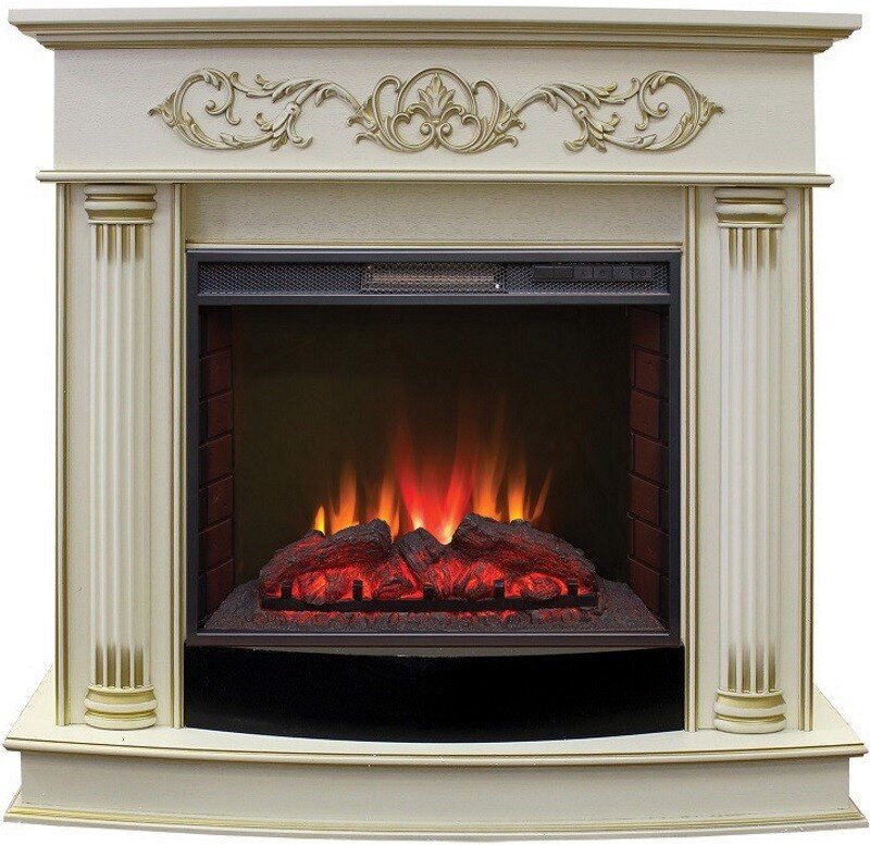 Камин электрический RealFlame Milano 25,5 WT с Sparta 25,5 фото 1 — Умный климат - Красноярск
