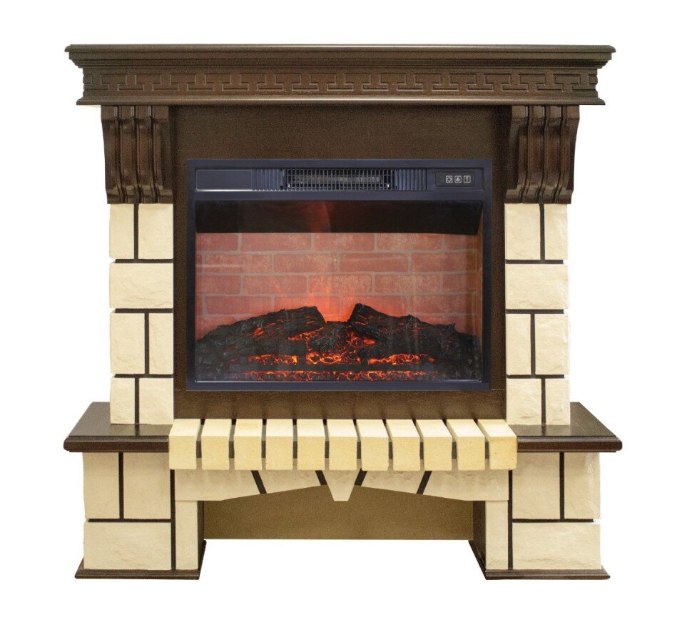 Камин электрический RealFlame Stone 24 AO c Irvine 24 фото 1 — Умный климат - Красноярск
