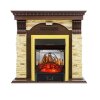 Каминокомплект Royal Flame Dublin - Темный дуб / Сланец с очагом Majestic FX M Brass фото 1 — Умный климат - Красноярск