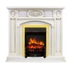 Каминокомплект Royal Flame Florence - Слоновая кость с патиной с очагом Fobos FX Brass фото 1 — Умный климат - Красноярск