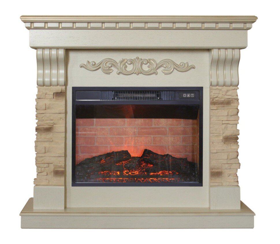 Камин электрический RealFlame Marseille Luxe WT c Irvine 24 фото 1 — Умный климат - Красноярск