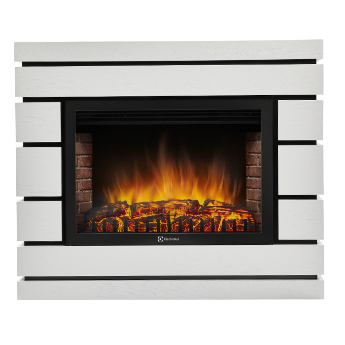 Портал Firelight Moderno 25 белый дуб фото 1 — Умный климат - Красноярск
