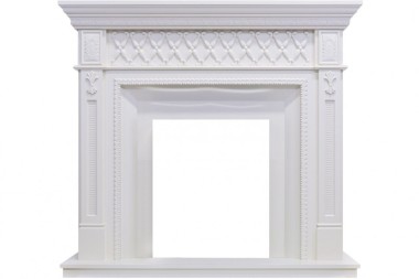 Каминокомплект Royal Flame Alexandria - Белый дуб с очагом Majestic FX M Brass — Умный климат - Красноярск