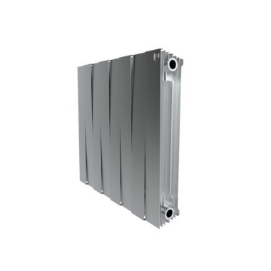 Royal Thermo PianoForte 500 Silver Satin Радиатор - 8 секц. — Умный климат - Красноярск