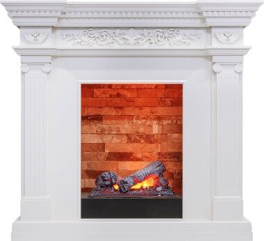 Каминокомплект Dimplex Amalfi - Белый дуб с очагом Cassette 400 NH — Умный климат - Красноярск