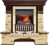 Каминокомплект Dimplex Pierre Luxe угловой - Темный дуб / Сланец с очагом Danville Brass FB2 фото 1 — Умный климат - Красноярск