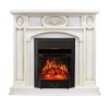 Каминокомплект Royal Flame Florence - Слоновая кость с патиной с очагом Majestic FX Black фото 1 — Умный климат - Красноярск