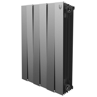 Royal Thermo PianoForte 500 Silver Satin Радиатор - 6 секц. — Умный климат - Красноярск