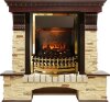 Каминокомплект Dimplex Pierre Luxe угловой - Темный дуб / Сланец с очагом Atherton фото 1 — Умный климат - Красноярск