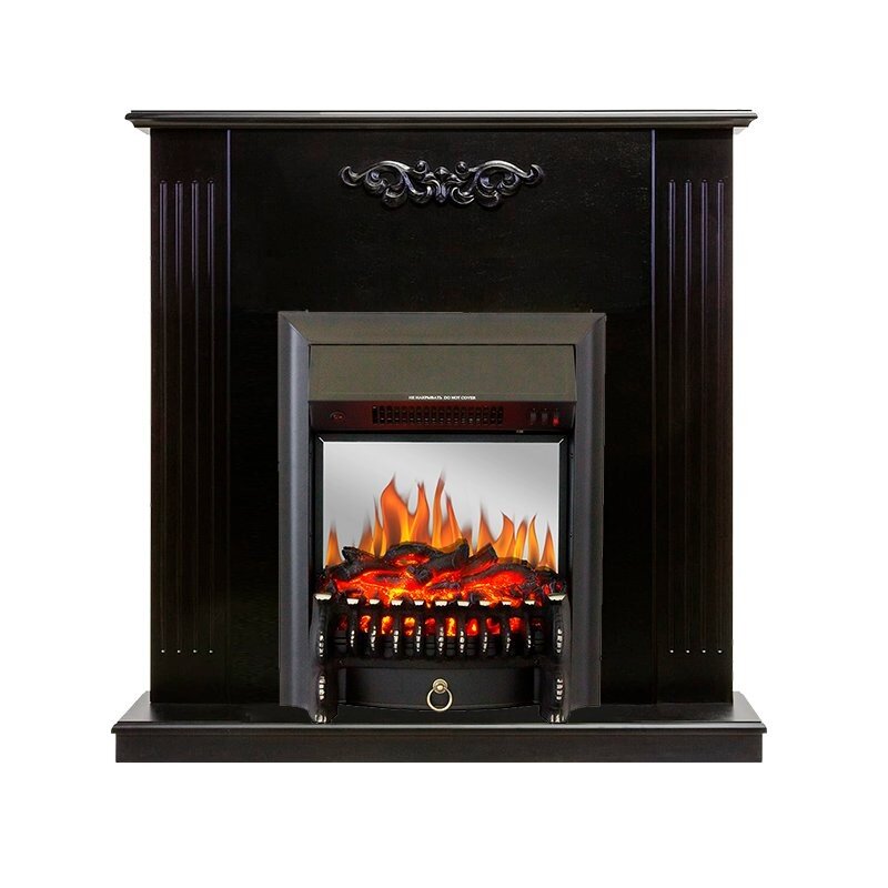 Каминокомплект Royal Flame Lumsden - Венге с очагом Fobos FX M Black фото 1 — Умный климат - Красноярск