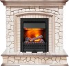 Каминокомплект Dimplex Preston - Белый/Слоновая кость с патиной с очагом Danville Black FB2 фото 1 — Умный климат - Красноярск