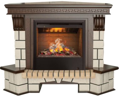 Камин электрический RealFlame Stone New Corner  26 AO c Helios 3D — Умный климат - Красноярск