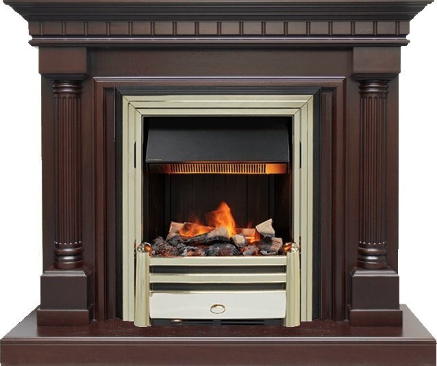 Каминокомплект Dimplex Dallas - Темный дуб с очагом Cavendish фото 1 — Умный климат - Красноярск