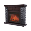 Портал Firelight Loft 30 камень черный, черная эмаль фото 6 — Умный климат - Красноярск