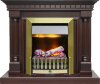 Каминокомплект Dimplex Dallas - Темный дуб с очагом Danville Antique Brass FB2 фото 1 — Умный климат - Красноярск