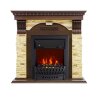 Каминокомплект Royal Flame Dublin угловой - Темный дуб / Сланец с очагом Aspen Black фото 1 — Умный климат - Красноярск